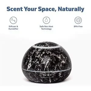 Marble Essential Oil Aroma Diffuser - Thumbnail 5